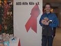 Welt-AIDS-Tag im Hauptbahnhof Köln (1. Dez. 2004)